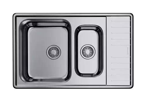 Мойка для кухни «Omoikiri» Sagami 79 2 IN 79/50 нержавеющая сталь универсальная
