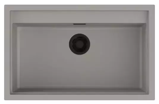 Мойка для кухни «Omoikiri» Sintesi 79/50 79-GR 4997139 Artceramic leningrad grey