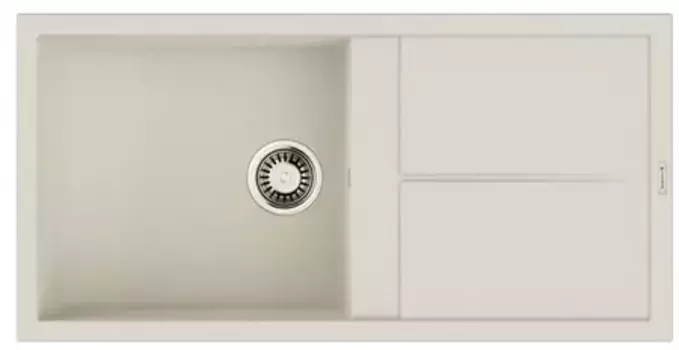 Мойка для кухни «Omoikiri» Sumi 100A-WH 100/50 Artceramic белая