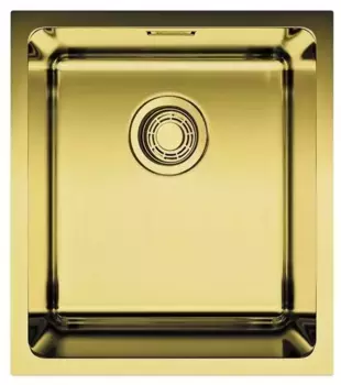 Мойка для кухни «Omoikiri» Tadzava 39/44 39-U/I-LG 4993262 нержавеющая сталь светлое золото