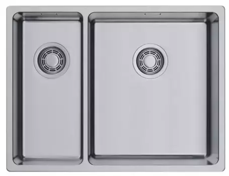 Мойка для кухни «Omoikiri» Tadzava 58-2-U/I-IN-R Ultra 15 58/44 нержавеющая сталь нержавеющая сталь правая