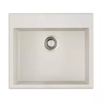 Мойка для кухни «Omoikiri» Tedori 57 WH 57/51 искусственный камень белая