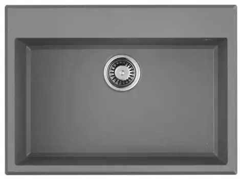Мойка для кухни «Omoikiri» Tedori 68-GR 4993570 68/50 искусственный камень Leningrad Grey