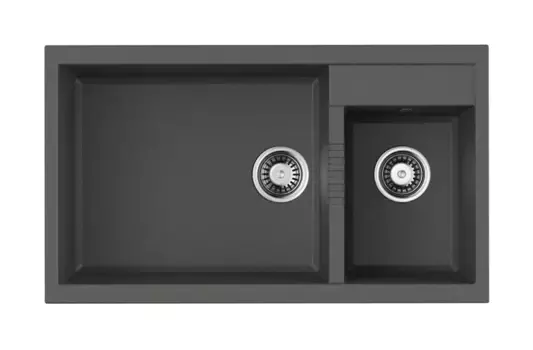 Мойка для кухни «Omoikiri» Tedori 86 2 LB PL 86/50 искусственный камень платина