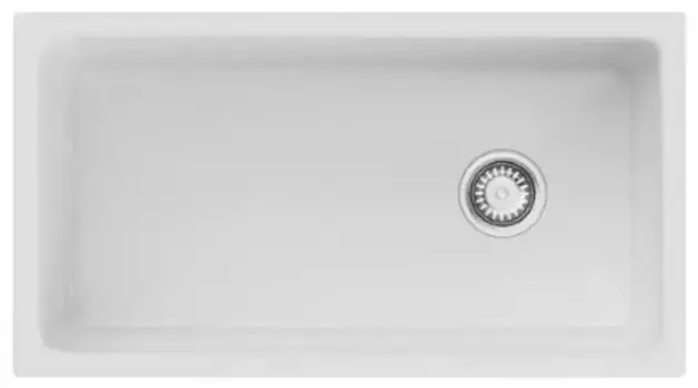 Мойка для кухни «Omoikiri» Tokara 88-U/I-WH Natceramic белая