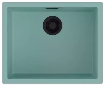 Мойка для кухни «Omoikiri» Yamakawa 55-U/I-AZ 55/45 Artceramic azur blue