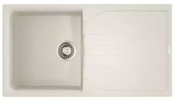 Мойка для кухни «Omoikiri» Yasugata 100 WH 100/50 искусственный камень белая универсальная