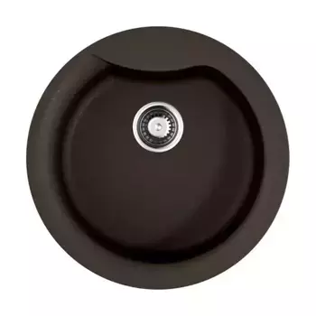 Мойка для кухни «Omoikiri» Yasugata 48R DC 49/49 искусственный камень тёмный шоколад