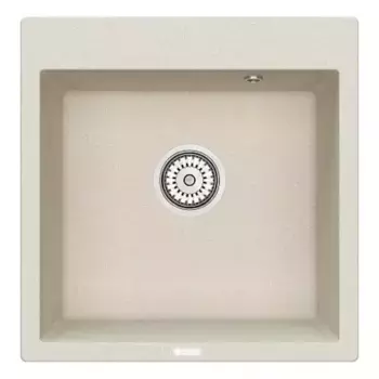 Мойка для кухни «Point» Арбель 51/52 искусственный камень светло-бежевая