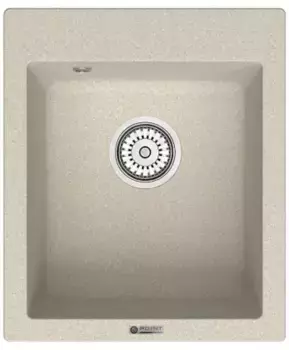 Мойка для кухни «Point» Динара 42/49 искусственный камень светло-бежевая