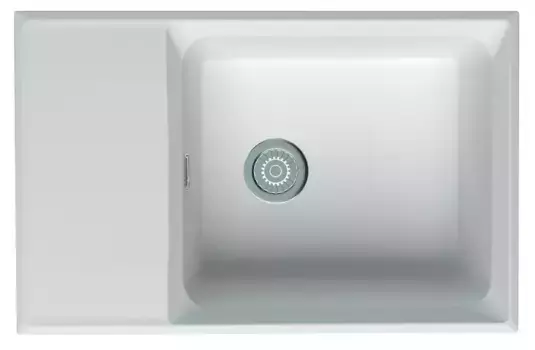 Мойка для кухни «Point» Этна 78/50 кварц белая