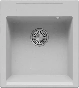Мойка для кухни «Polygran» Argo-460 46/51 854680 искусственный камень №314 Светло-серый