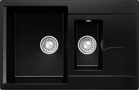 Мойка для кухни «Polygran» Brig-770 77/50 854925 искусственный камень №316 Космос