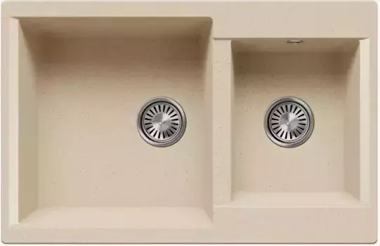 Мойка для кухни «Polygran» Brig-772 77/50 621534 искусственный камень №328 Опал