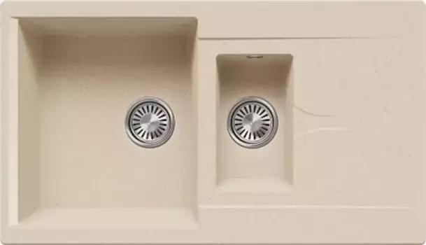 Мойка для кухни «Polygran» Brig-870 87/50 855502 искусственный камень №328 Опал