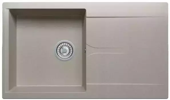 Мойка для кухни «Polygran» Gals-860 86/50 №14 искусственный камень серая