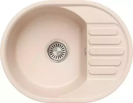 Мойка для кухни «Polygran» Quartz Bond 610 61/48 кварц саванна универсальная