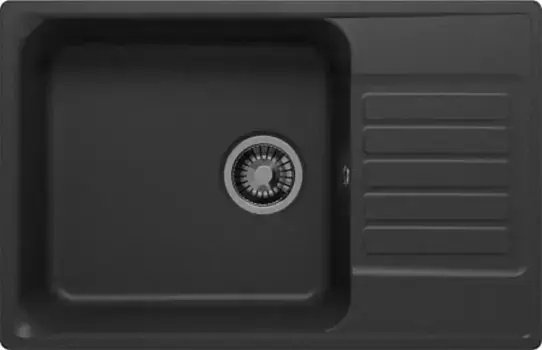 Мойка для кухни «Polygran» Quartz Bond 740 74/48 кварц уголь универсальная