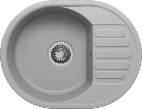 Мойка для кухни «QuartzBond» 610 61/48 искусственный камень дым