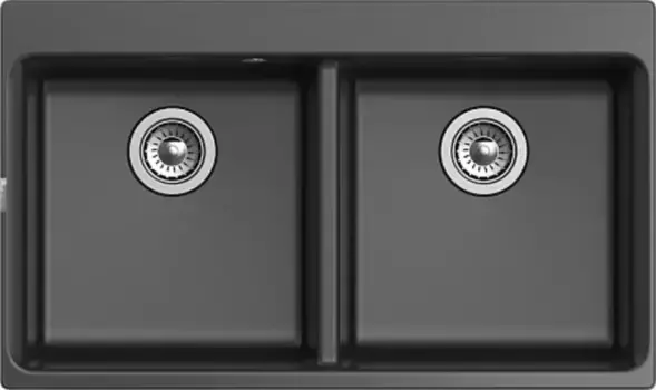 Мойка для кухни «Rivelato» Axel 90-2D 87/52 кварц антрацит