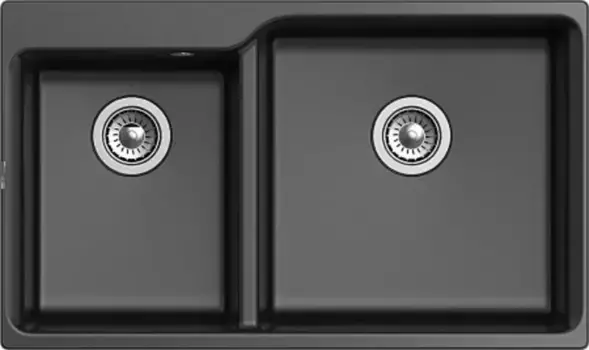 Мойка для кухни «Rivelato» Axel 90D 87/52 кварц антрацит