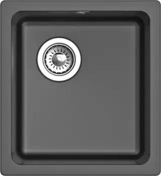 Мойка для кухни «Rivelato» Berkana 35 41/46 кварц антрацит