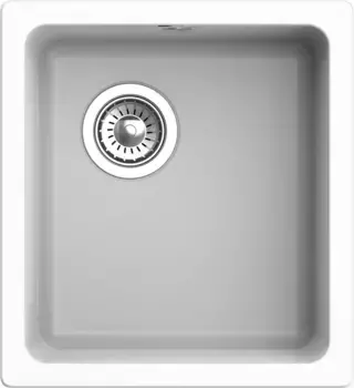 Мойка для кухни «Rivelato» Berkana 35 41/46 кварц белая