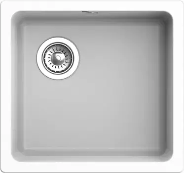 Мойка для кухни «Rivelato» Berkana 45 49/46 кварц белая