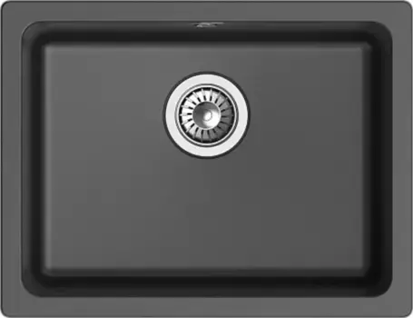Мойка для кухни «Rivelato» Berkana 50 56/43 кварц антрацит