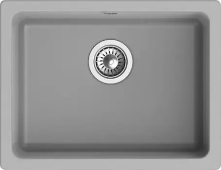 Мойка для кухни «Rivelato» Berkana 50 56/43 кварц серая