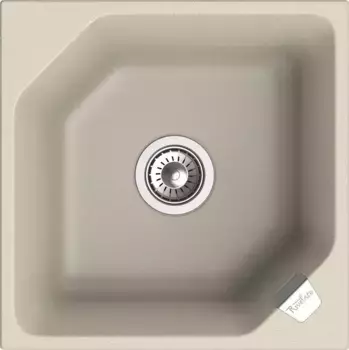 Мойка для кухни «Rivelato» Locus 50 50/50 кварц бежевая