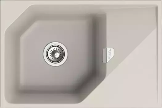 Мойка для кухни «Rivelato» Locus 75 75/50 кварц топаз универсальная