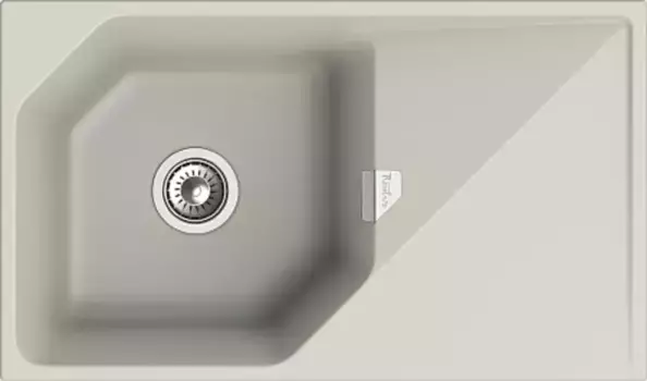 Мойка для кухни «Rivelato» Locus 85 85/50 кварц топаз универсальная