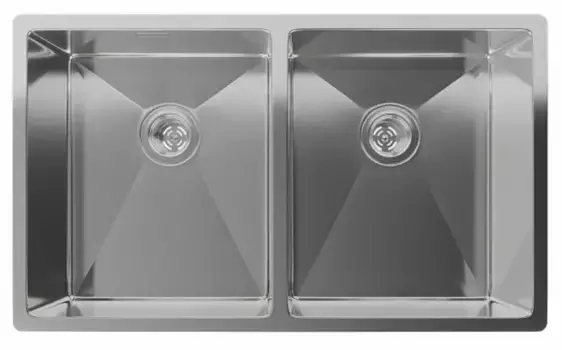 Мойка для кухни «Rivelato» Rinox 74/44 нержавеющая сталь хром