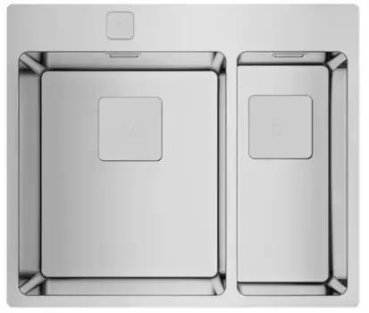 Мойка для кухни «Teka» Forlinea RS15 2B 58/50 нержавеющая сталь нержавеющая сталь