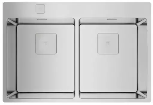 Мойка для кухни «Teka» Forlinea RS15 2B 74/50 нержавеющая сталь нержавеющая сталь