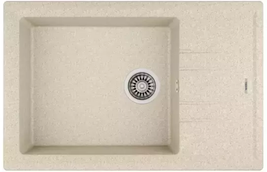 Мойка для кухни «Teka» Stone 60 S-TG 1B 1D 78/51 искусственный камень песочный бежевый универсальная