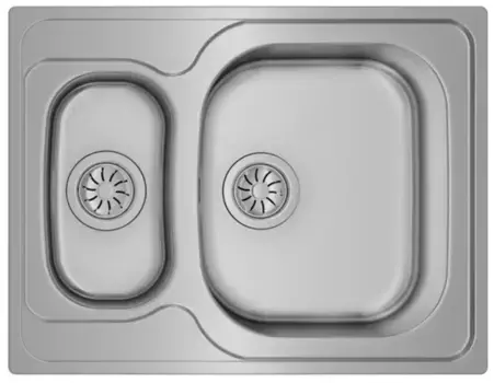 Мойка для кухни «Teka» Universe 60 T-XP 1 1/2 B 65/50 нержавеющая сталь нержавеющая сталь универсальная