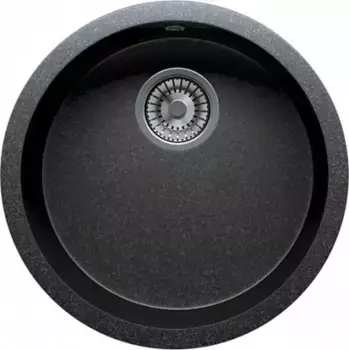 Мойка для кухни «Tolero» Classic R-104 44/44 кварц уголь