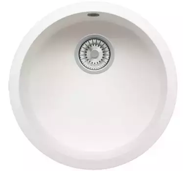 Мойка для кухни «Tolero» Classic R-104 №923 44 искусственный камень белая