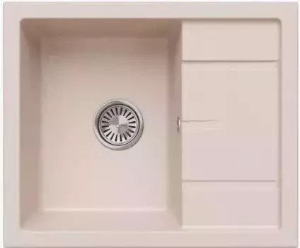 Мойка для кухни «Tolero» Classic R-107 60/50 кварц саванна универсальная