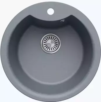 Мойка для кухни «Tolero» Classic R-108E 51/51 кварц грей
