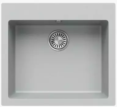 Мойка для кухни «Tolero» Classic R-111 56/50 кварц платина