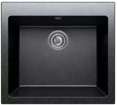 Мойка для кухни «Tolero» Classic R-111 56/50 №911 искусственный камень черная