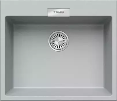 Мойка для кухни «Tolero» Loft TL-580 58/50 кварц платина