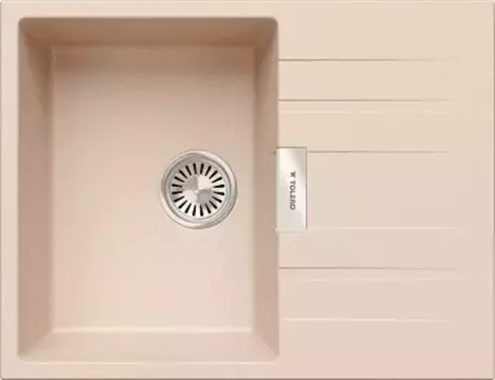 Мойка для кухни «Tolero» Loft TL-650 65/50 кварц саванна универсальная