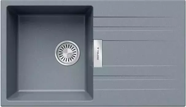 Мойка для кухни «Tolero» Loft TL-750 75/44 кварц грей универсальная