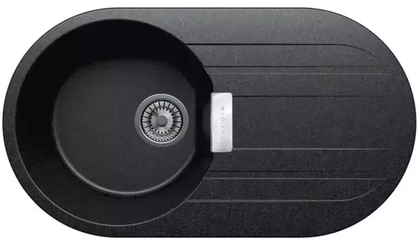 Мойка для кухни «Tolero» Loft TL-780 78/44 №911 искусственный камень черная