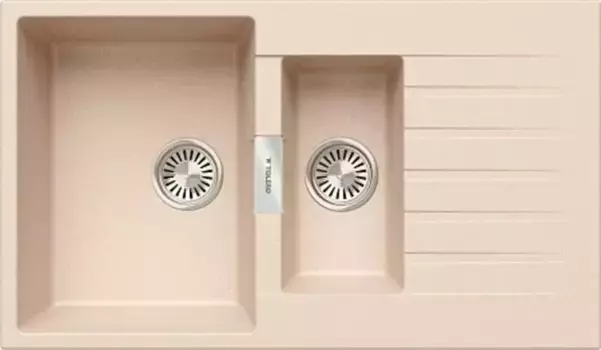 Мойка для кухни «Tolero» Loft TL-860 86/50 кварц саванна универсальная