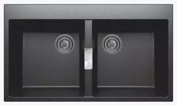 Мойка для кухни «Tolero» Loft TL-862 86/50 кварц уголь